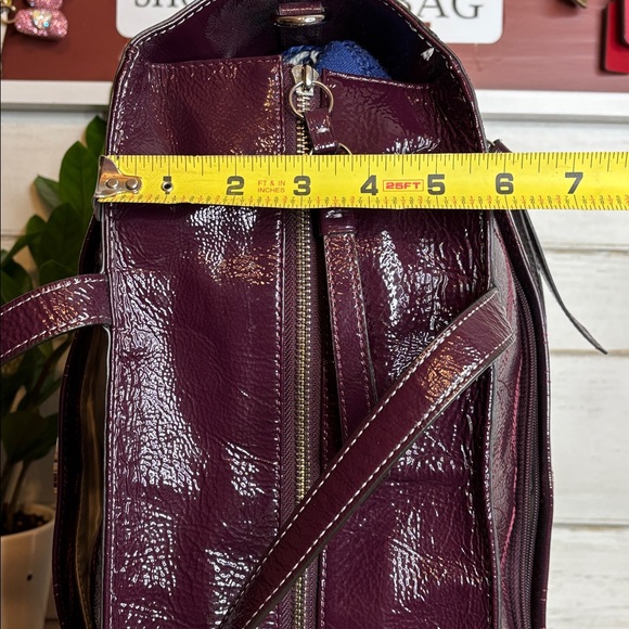 Coach Deep Purple Glossy Diaper bag - Picture 9 of 15